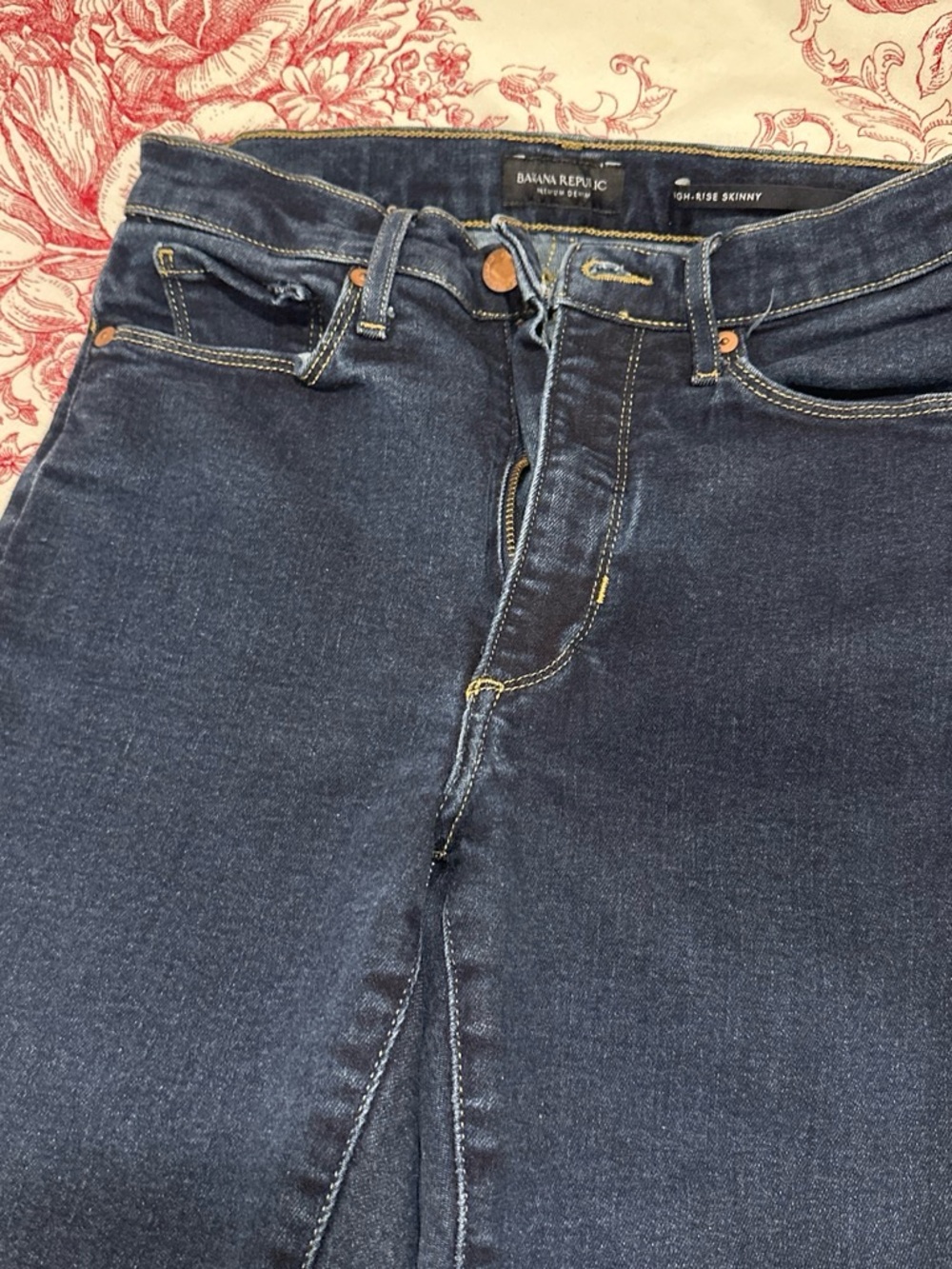 Banana Republic Dark Blue Skinny Jeans